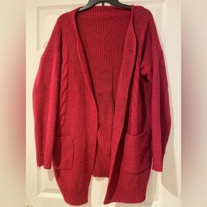 ⭐️3/$15⭐️Cozy oversized Red Women's Sweater